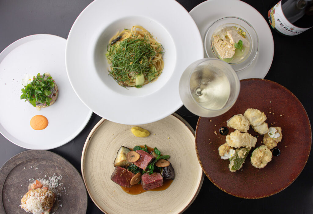 2025夏 ottimo dinner course start